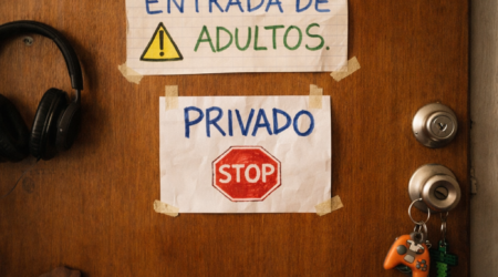 O quarto fechado também mexe com a mãe