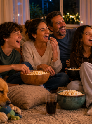 Séries, filmes e risadas: o que dá pra curtir junto nessa fase
